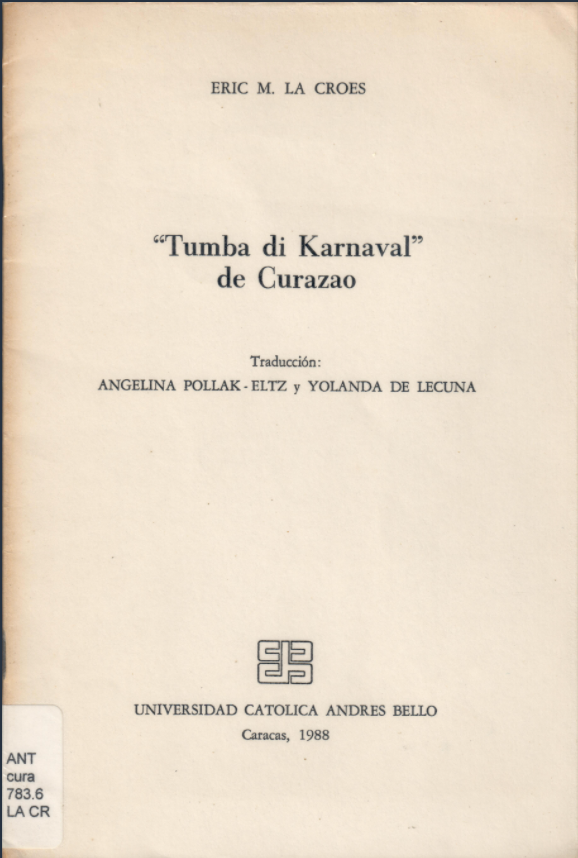 "Tumba di Karnaval" de Curazao